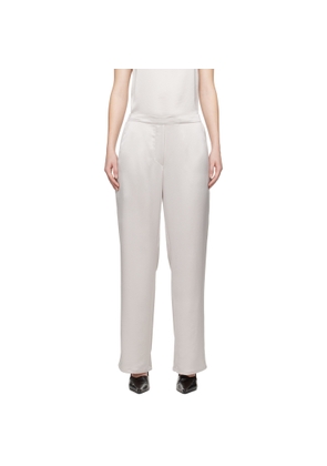 LESET Gray Barb Painter Lounge Pants