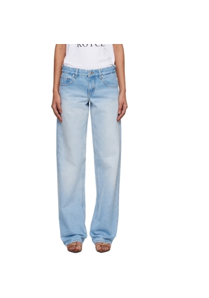 Victoria Beckham Blue Harper Jeans