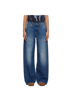 R13 Blue D'Arcy Loose Jeans