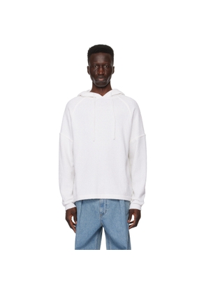 WOOYOUNGMI Off-White Drawstring Hoodie