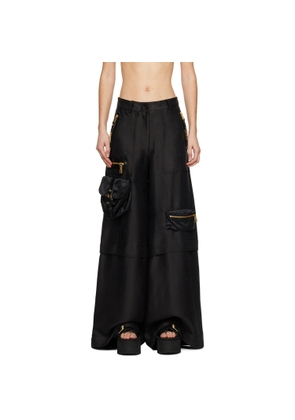 Moschino Black Bags Trousers