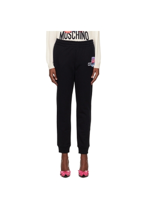 Moschino Black Puzzle Bobble Lounge Pants