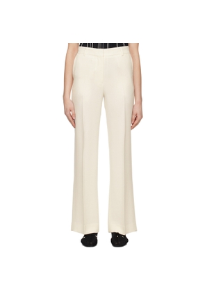 TOTEME White Relaxed-Fit Trousers