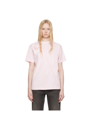 Coperni Pink Disney Rose T-shirt