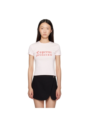 Coperni Pink 'Coperni Princess' Slim-Fit T-shirt