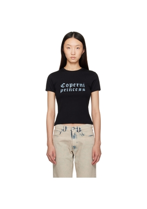 Coperni Black 'Coperni Princess' Slim-Fit T-shirt