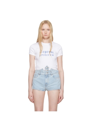Coperni White Disney 'Princess' Slim-Fit T-shirt