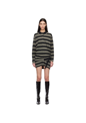 Isabel Marant Etoile Black Isea Minidress