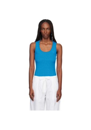 Proenza Schouler Blue Proenza Schouler White Label Jessa Tank Top