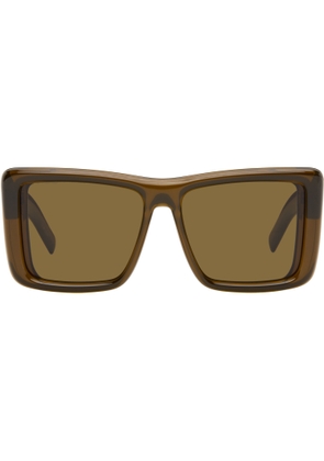 Saint Laurent Khaki SL 900 Howl Sunglasses