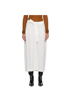 BITE White Strap Maxi Skirt