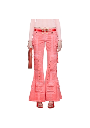 Blumarine SSENSE Exclusive Pink Trousers
