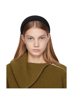 Sophie Buhai Black Classic Puffy Headband