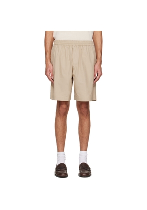A.P.C. Beige Organic Cotton Shorts