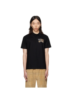 Burberry Black EKD Polo