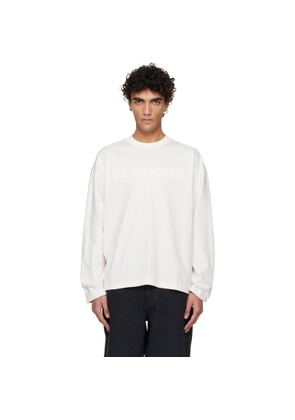Jil Sander White Logo T-shirt