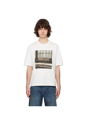 Jil Sander Off-White Printed T-shirt