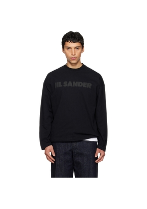 Jil Sander Black Logo T-shirt