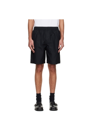 A.P.C. Black Organic Cotton Shorts