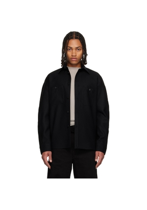 Givenchy Black Couture Seam Shirt