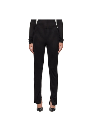 BITE Black Vented Trousers