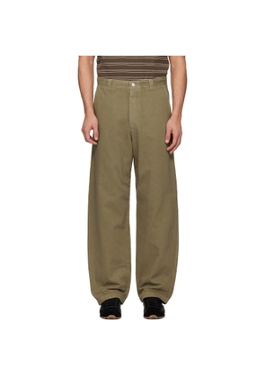 A.P.C. Khaki Chino Trousers