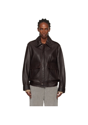 Nour Hammour Brown Drey 'The It Girl' Jacket