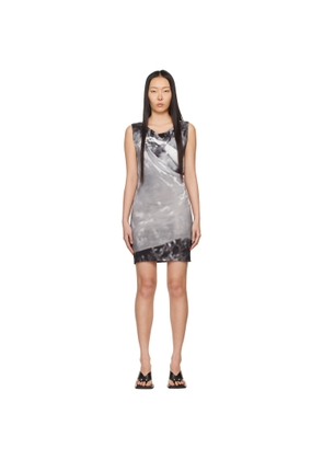ELLISS SSENSE Exclusive Gray Float Minidress