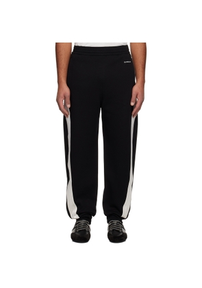 Givenchy Black Open Seam Contrast Sweatpants