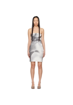 ELLISS Gray Basking Minidress
