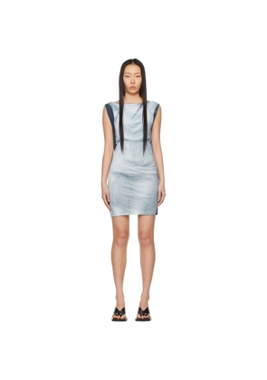 ELLISS SSENSE Exclusive Blue Serenity Minidress