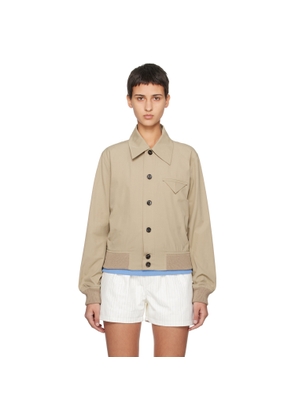 Bottega Veneta Beige Button Jacket
