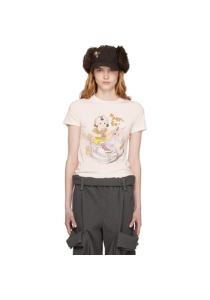 OPEN YY Off-White Rocking Baby T-shirt