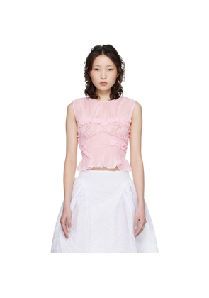 Cecilie Bahnsen Pink CBuphi Top