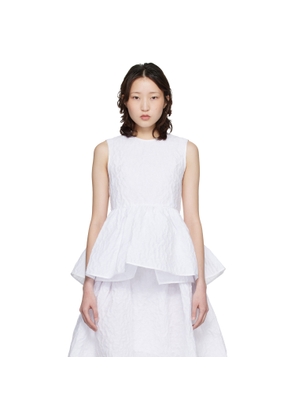Cecilie Bahnsen White CBea Top