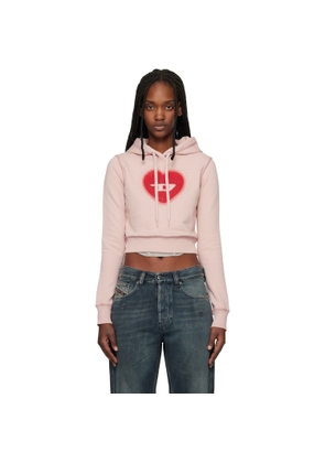 Diesel Pink F-Slimmy-Hood-S5 Hoodie