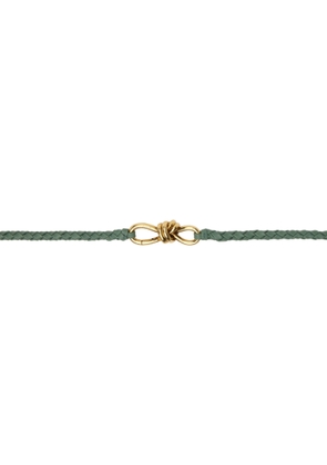 Bottega Veneta Green Andiamo Belt