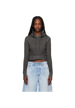 Diesel Gray F-Slimmy-Hood-S3 Hoodie