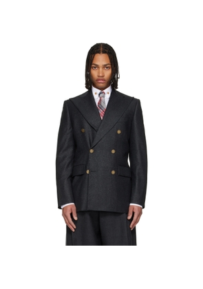 Vivienne Westwood Gray Captain Blazer