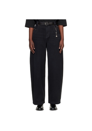 WILLY CHAVARRIA Black Bad Girl Jeans