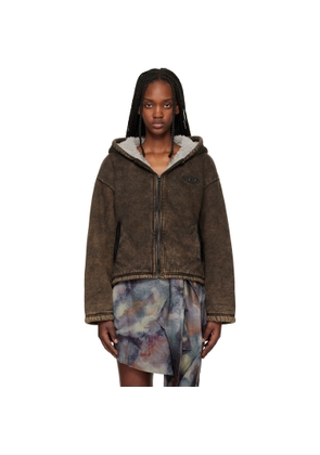 Diesel Brown F-Ella Hoodie