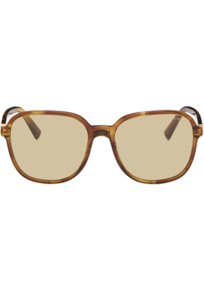 Miu Miu Eyewear Brown 'Miu Regard' Sunglasses