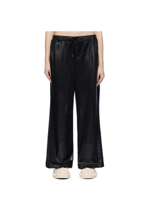 doublet Black Curb Chain Lounge Pants