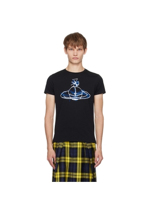 Vivienne Westwood Black Drawn Orb Peru T-shirt