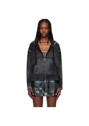 Diesel Black M-Hermine Hoodie