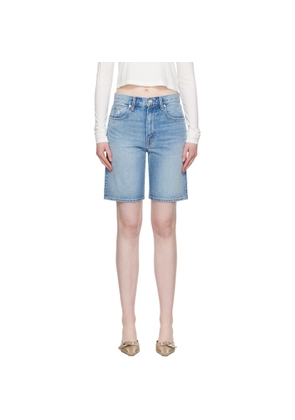 SLVRLAKE Blue Bermuda Denim Shorts