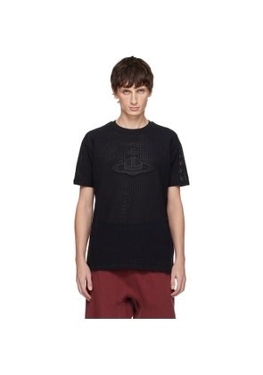 Vivienne Westwood Black Orb Patch Classic T-shirt