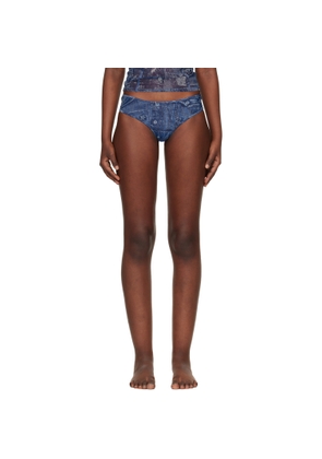 Diesel Blue Tasha-Dnm Briefs