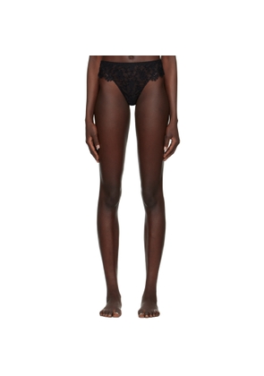 Dolce&Gabbana Black Floral Briefs