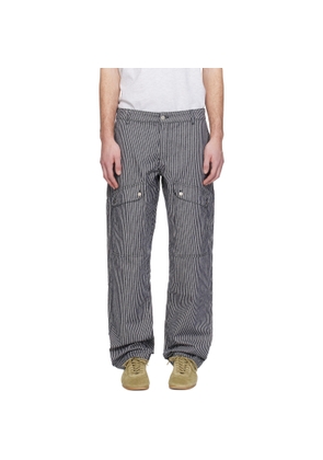Gimaguas Blue & White Brixton Trousers